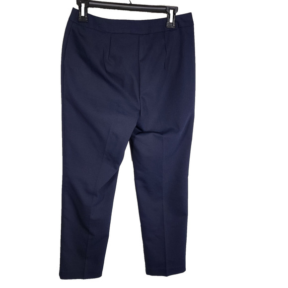 Chicos Fabulously Slimming Darcey With Closure Navy Ankle Pants Size 00 US XS 2 - Picture 2 of 9
